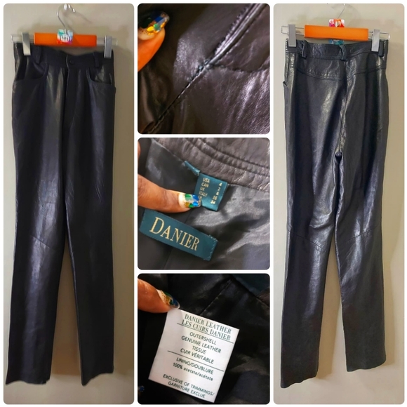 Danier Leather Pants - Picture 1 of 1